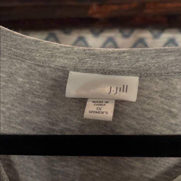 J Jill 3/4 Sleeve Ultra Soft Blouse Size 1X - Picture 3 of 5